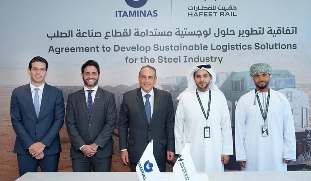 Hafeet Rail, Itaminas sign agreement to develop sustainable logistics solutions for steel industry