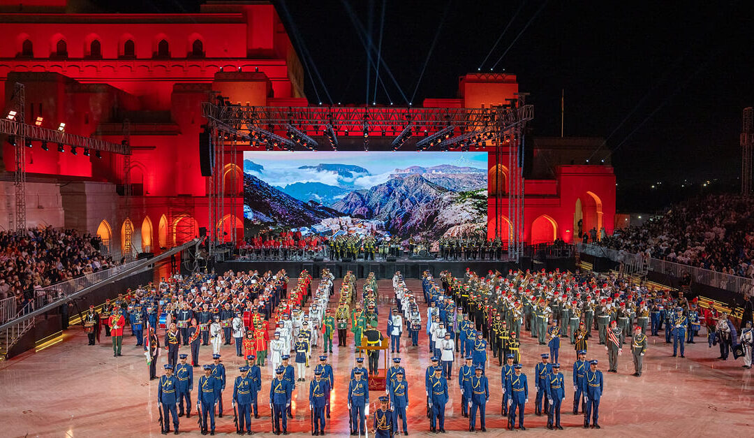 The Royal Opera House Muscat showcased the Return of Military Music: Oman and the World