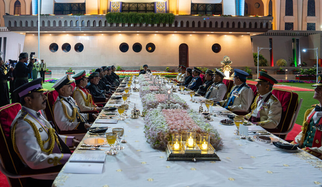 HM The Sultan hosts dinner on SAF Day