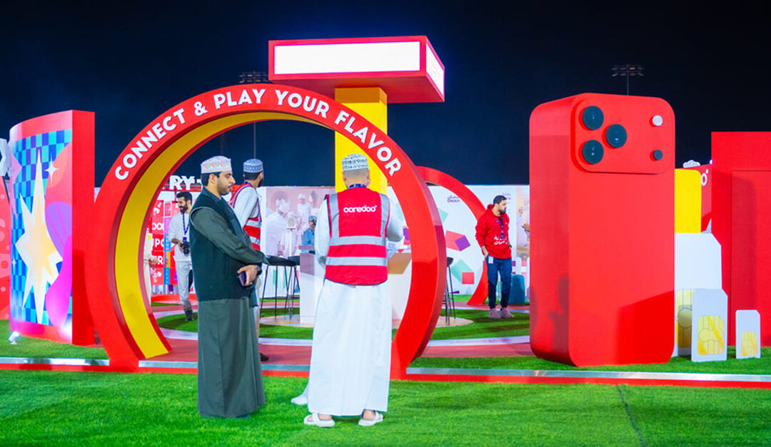 Ooredoo turns up the Muscat Eat flavour with games, digital experiences and endless festival fun