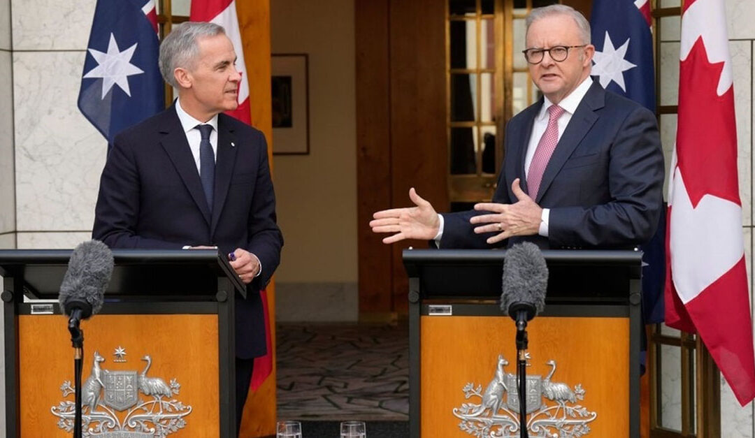 Canada and Australia call for de-escalation in conflict with Iran
