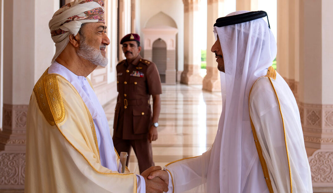 HM The Sultan gives audience to Prime Minister, Foreign Minister of Qatar