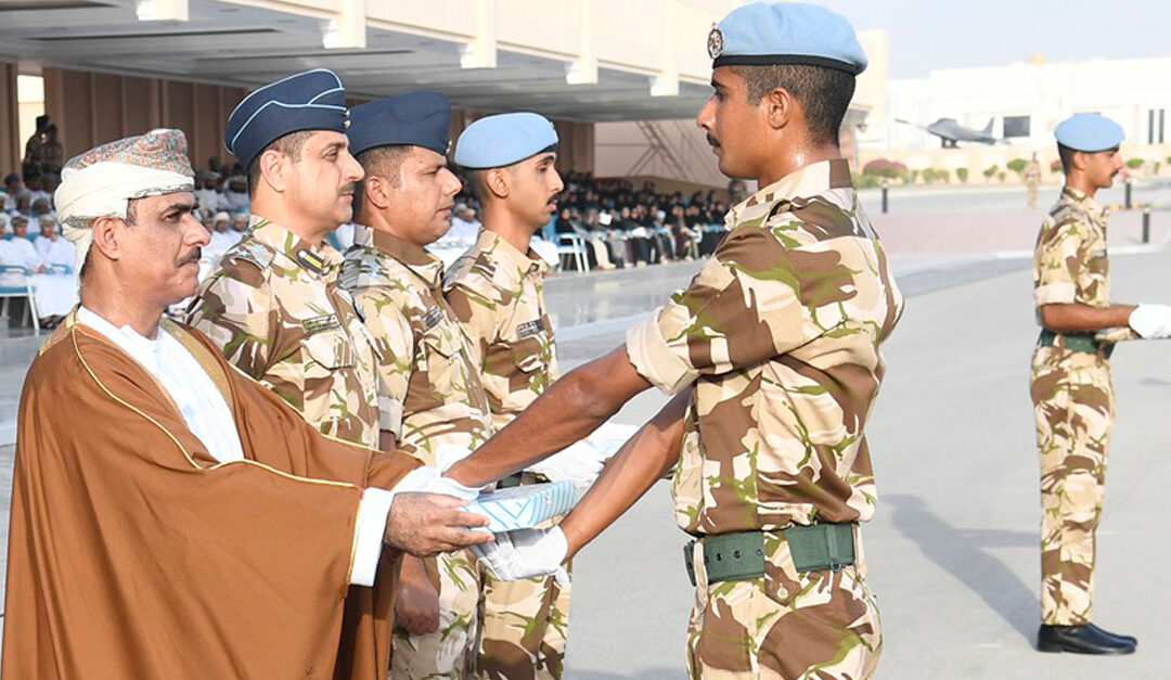 Royal Air Force of Oman celebrates graduation of new recruit
