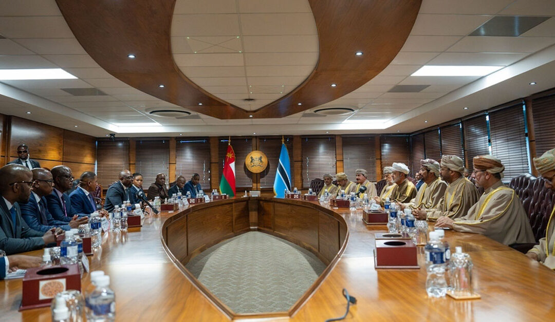 HM The Sultan and President of Botswana hold bilateral meeting, session of talks
